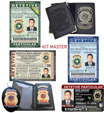 Carteira do Curso de Detetive Particular 4